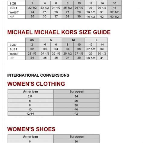 michael kors size 8m shoes|Michael Kors size guide uk.